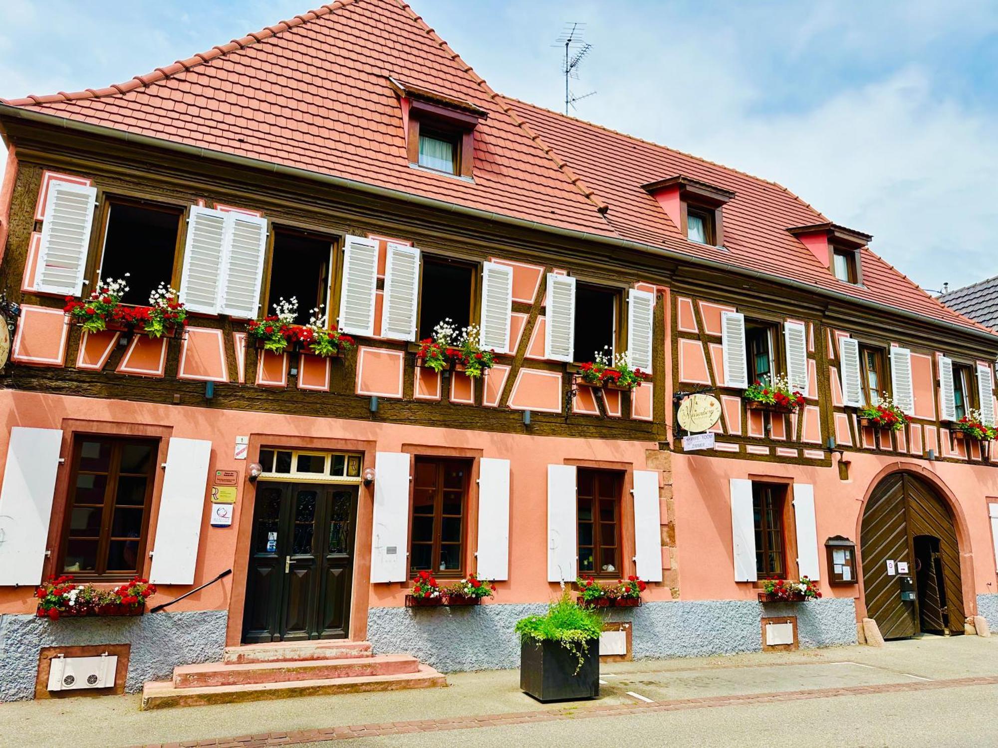 Auberge Le Meisenberg Châtenois Buitenkant foto