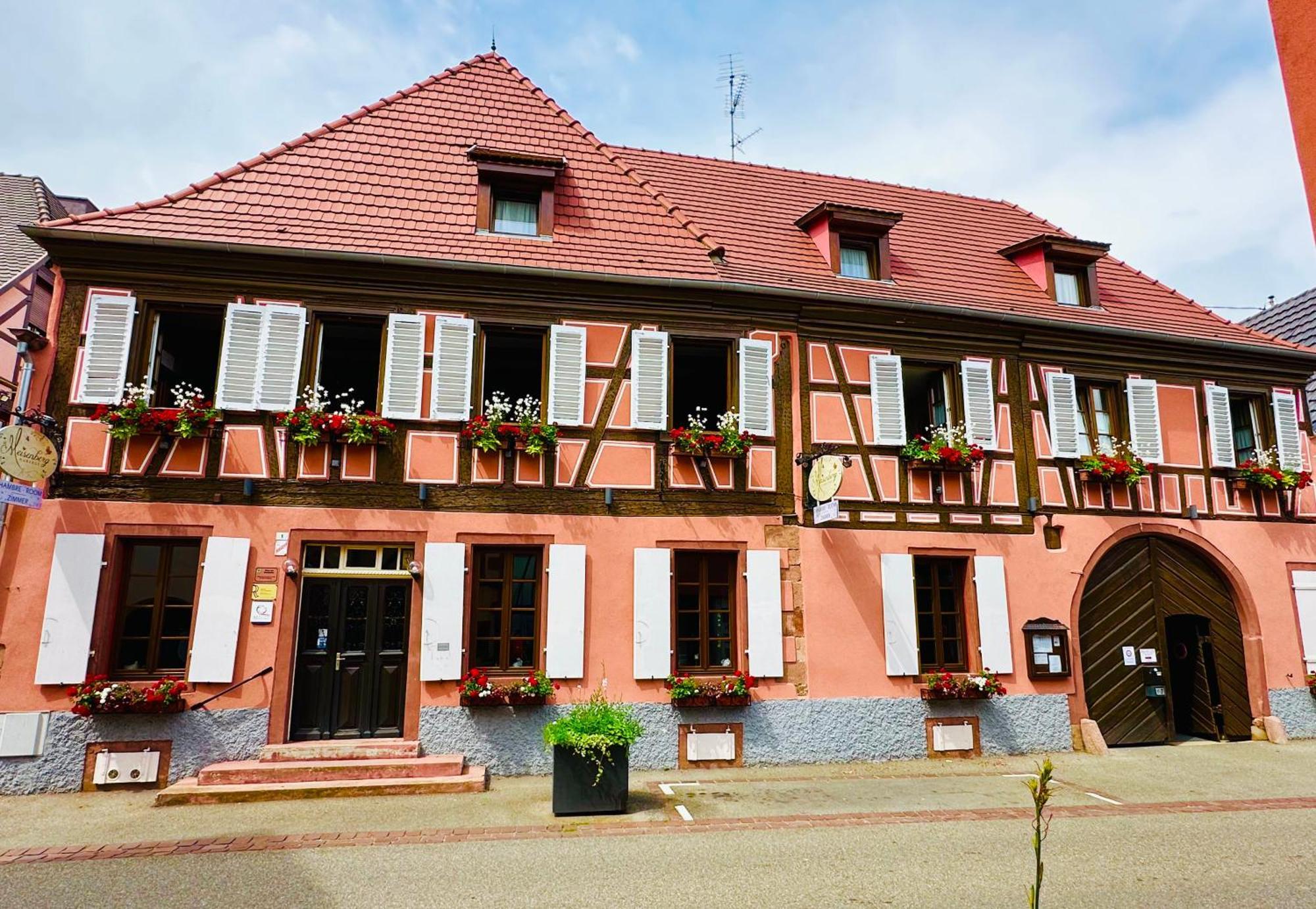 Auberge Le Meisenberg Châtenois Buitenkant foto