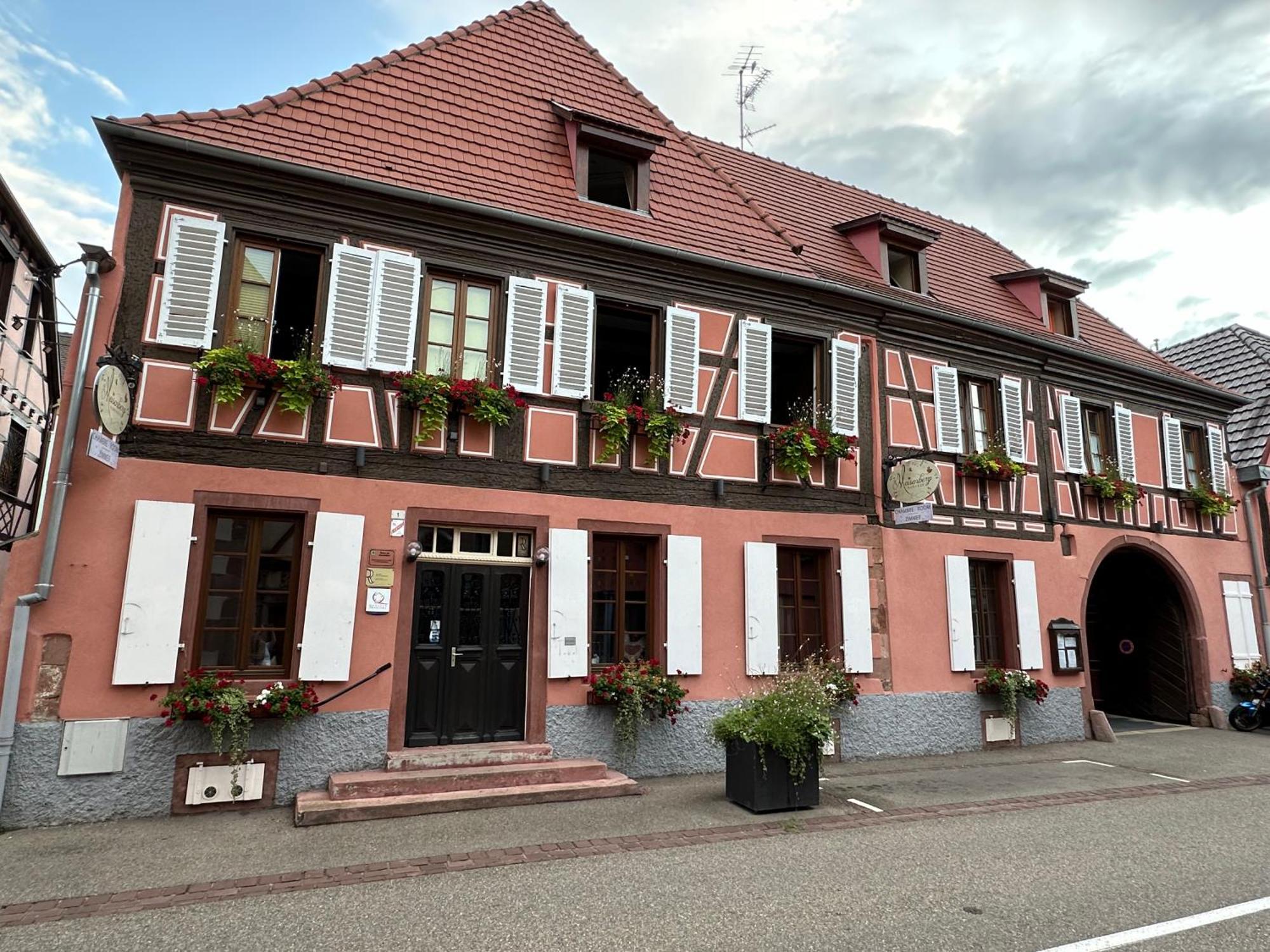 Auberge Le Meisenberg Châtenois Buitenkant foto